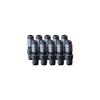 Replacement 1/8"" MNPT Black Fitting With 3/8"" Hose Barb Plug, for VaporTrap™, 10-Pack - 12965