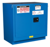 22 Gallon, 1 Shelf, 2 Doors, Self Close, Hazardous Material Cabinet, Sure-Grip® EX Undercounter, Royal Blue - 862328