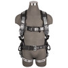 SAFEWAZE PRO+ Slate Construction Harness: Alu 3D, Alu QC Chest, Alu FD, TB Legs (S)