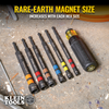 7/16-Inch Hollow Magnetic Color-Coded Power Nut Driver
