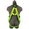 SAFEWAZE PRO+ Arc Flash Dielectric Harness with Pass through Dielectric on Chest and Quick-Connect Legs: S/M