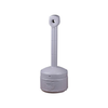 1 Gallon Plastic Outdoor Ashtray, Personal Smoker's Ceasefire®, Pewter Gray - 26806