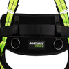 SafeWaze PRO+ Construction Harness: 3D, QC Chest, TB Legs, TB Torso  (L)