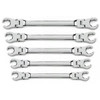 5 Pc. SAE Flex Flare Nut Wrench Set
