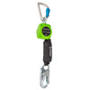 SafeWaze Latitude 6' Single Web SRL: Alu Carabiner, Snap Hook