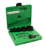 GREENLEE 9-Piece Plumber's Hole Saw Set with 3/4" - 2-1/4" Saws