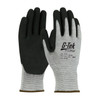 G-Tek® PolyKor® 16-655  Cut Resistant Gloves, Size L, Salt & Pepper, ANSI A5