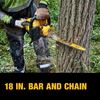 DW 60V 18IN CHAINSAW BARE