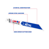 LENOX Recips B814R 8X3/4X035X14 25/Pk