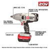 PORTER CABLE 20V IMPACT WRENCH