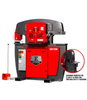 100 Ton Ironworker 230V, 3Ph, PowerLink, Coper Notcher & 2 LED Lights