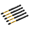 DW FLEXTORQ 5PK 3.5IN BITS FOR PH2