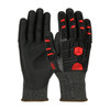 G-Tek® PolyKor® X7™ 16-MP785  Hi Performance Glove, Size XL, Black, ANSI A7