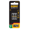 DW FLEXTORQ 3PK 1IN BITS FOR T15