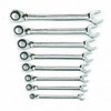 8 Pc. Reversible Combination Ratcheting Wrench Set SAE