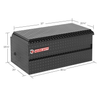 Weather Guard 37" Chest - Alum, Gloss Black Finish