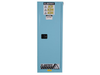 22 Gallon, 3 Shelves, 1 Door, Manual Close, Corrosives/Acid Steel Safety Cabinet, Sure-Grip® EX Slimline, Blue - 892202