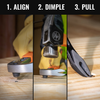 Nail Puller with Integrated Dimpler, 8-Inch