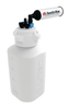 4 Liter HDPE Carboy with Filter Kit, VaporTrap™, 4 Ports 1/8" Tubing, 3 Ports 1/4" Tubing, 1 Port 1/4" or 3/8" Hose Barb, 83mm Cap - 12820