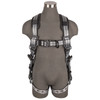 SAFEWAZE PRO+ Slate Full Body Harness: Alu 1D, Alu QC Chest, Alu FD, TB Legs (XL)