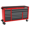 19 DRAWER WORKSTATION RED/GRAY