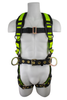 SafeWaze SafeLink Construction Harness:  3D, MB Chest, TB Legs  (L)
