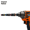 7-in-1 Impact Rated Flip Socket Set with Ratcheting Handle