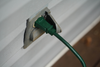 Woods CORD SET, 16/3 8' SJTW GREEN POWER BLOCK 12/BX