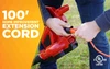Woods CORD SET, 16/3 100' SJTW ORANGE