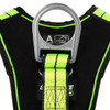 SafeWaze PRO+ Full Body Harness: 3D, QC Chest, TB Legs  (3X)