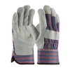 PIP® 85-7500  Leather Palm Gloves, Size L, Blue