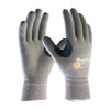 MaxiCut® Dry 19-D475  Cut Resistant Gloves, Size S, Gray, ANSI A4