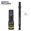 Quad-4 Deep-Well Heavy-Duty Impact Flip Socket, SAE