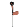 Wall Mount, Hughes Handheld Eye/Face Wash, (2) 45-Degree Nozzles - OPT500