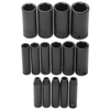 PROTO 3/8" Drive 15 Piece Deep Impact Socket Set - 6 Point