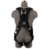 SAFEWAZE Heavyweight Full Body Harness: 1D MB Chest, TB Legs  (3X/4X)