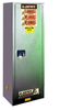 22 Gallon, 3 Shelves, 1 Door, Self Close, Flammable Cabinet, Sure-Grip® EX Slimline, Gray - 892223