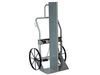 Double Cylinder Hand Truck With Firewall, 20" Steel Wheels - 35046