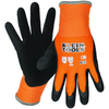 Winter Knit Dipped Gloves, Cut Level A1, Touchscreen, Medium
