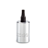 PROTO Skt Bit 3/8 Dr T20 Torx