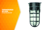 WOODS LIGHT, SECURITY WEATHER TIGHT INDUSTRIAL 12/BX (P/N L1706BLK)