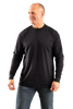 Classic Flame Resistant Midnight Blue Long Sleeve T-Shirt HRC 2