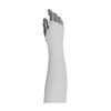 Kut Gard® 15-21PRIWPSTH  Cut Resistant Sleeve, Size 18", White, ANSI A2