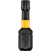 DEWALT 1-Inch Torx Security T10 Impact Ready Flextorq Bits, 50-Pack