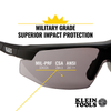 Klein Standard Safety Glasses, Gray Lens