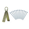 SafeWaze Reusable Roof Anchor, 12pc Screws