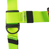 SAFEWAZE PRO+ Arc Flash Dielectric Harness with Pass through Dielectric on Chest and Quick-Connect Legs with Soft Loop Back D-Ring: X-Small
