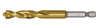 DEWALT Impact Ready Titanium Nitride Coated Drill Bit, 3/8"