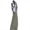 Kut Gard® MSATA/HA  Cut Resistant Sleeve, Size 18", Green, ANSI A3