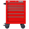 PROTO 27 Inch 7 Drwr Roller Red Chrome